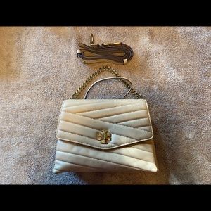 Tory Burch Kira Chevron Top Handle Satchel Bag